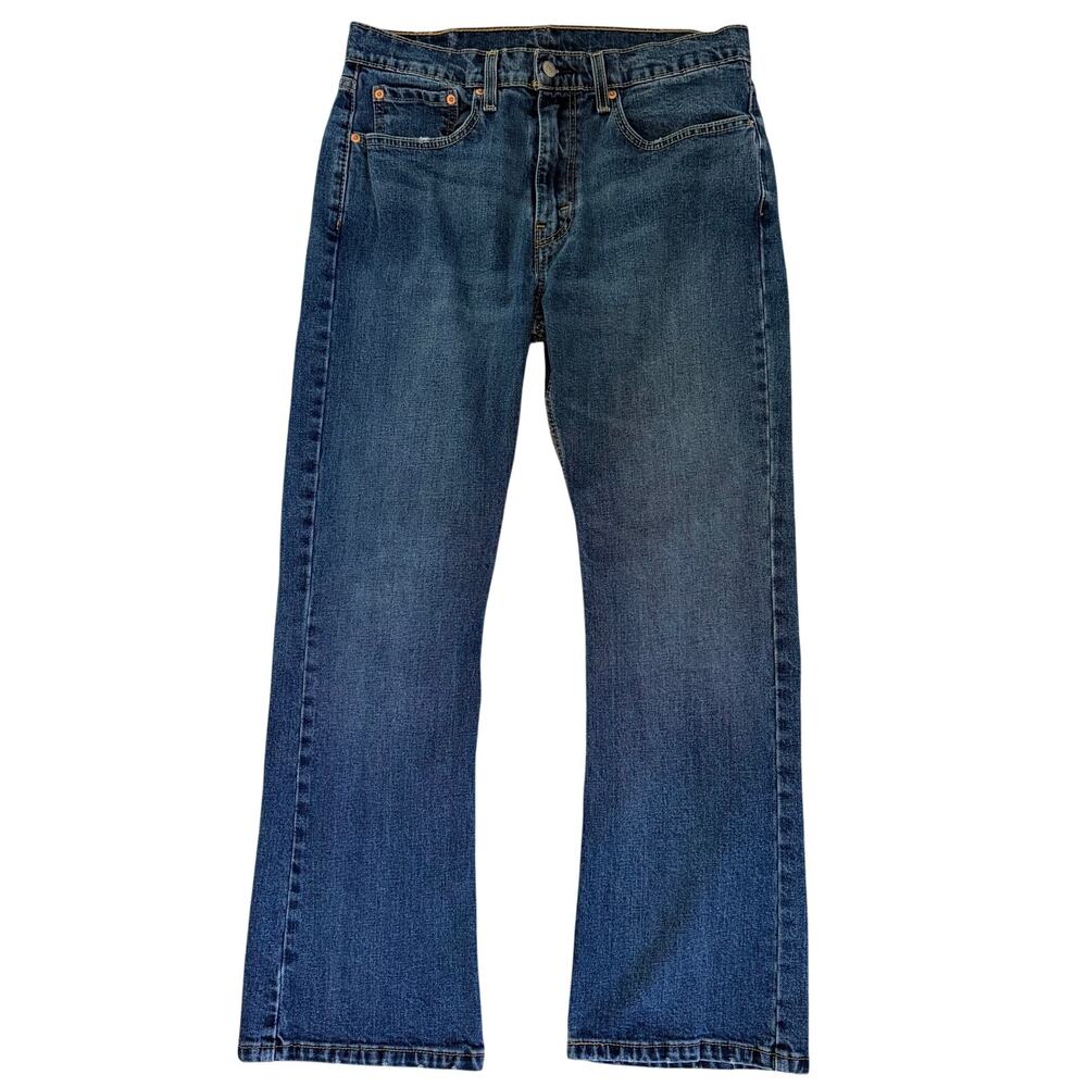 Levi's 527 Mens Slim Bootcut Jeans Blue W34 L30 Measures 32x28 Denim EUC